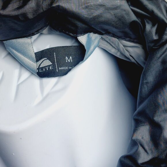 Golite Men's Black Long Sleeve Full-Zip Quilted 800 Down Puffer Jacket Size M - Picture 11 of 13